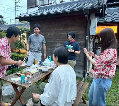 古民家BBQ